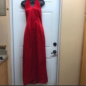 Red De-Laru by Sheila Yen Size 10 Straight dress